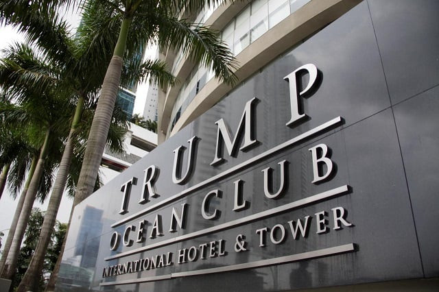 a sign of the trump ocean club international hotel and tower panama is seen in panama city panama october 11 2017 photo reuters a sign of the trump ocean club international hotel and tower panama is seen in panama city panama october 11 2017 photo reuters