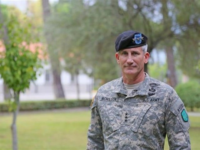 general nicholson says us is closely tracking relations between iran and the taliban in western afghanistan photo afp
