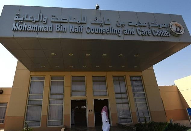 a man walks past riyadh 039 s mohammed bin nayef counselling and care centre a rehab centre for militants photo afp