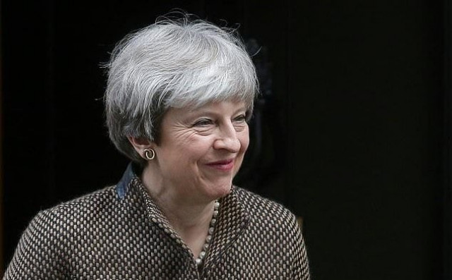 britain 039 s prime minister theresa may photo afp