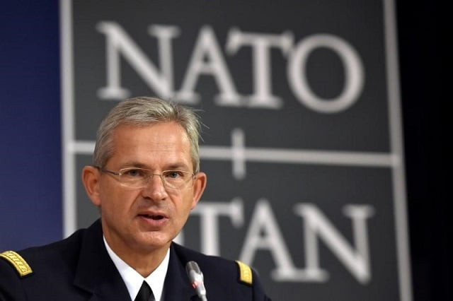 file photo general denis mercier supreme allied commander transformation sact talks during a joint news conference after the 177th military committee in chiefs of defence session with general petr pavel chairman of the nato military committee cmc and general curtis scaparrotti supreme allied commander europe saceur in brussels belgium may 17 2017 photo reuters file photo general denis mercier supreme allied commander transformation sact talks during a joint news conference after the 177th military committee in chiefs of defence session with general petr pavel chairman of the nato military committee cmc and general curtis scaparrotti supreme allied commander europe saceur in brussels belgium may 17 2017 photo reuters