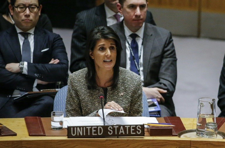 us ambassador to the united nations nikki haley warned pyongyang that if war were to erupt the north korean regime would be quot utterly destroyed quot photo afp