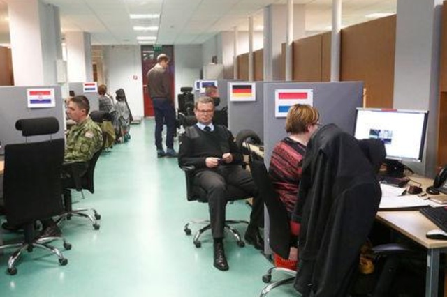 military specialists work during the nato cyber coalition exercise in tartu estonia photo reuters