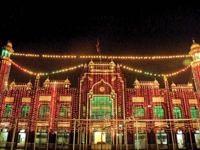 city wears festive look on eid miladun nabi
