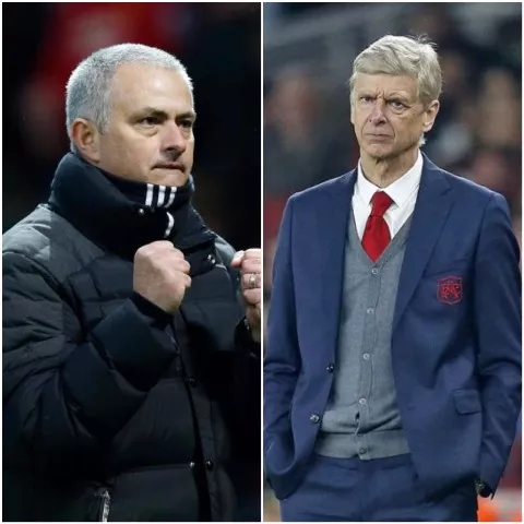 jose mourinho and arsene wenger photo reuters jose mourinho and arsene wenger photo reuters