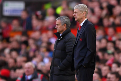 mourinho wenger lock horns as arsenal host united mourinho wenger lock horns as arsenal host united