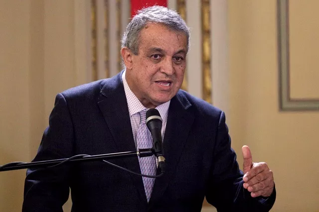 file photo venezuela 039 s oil minister and president of the venezuelan state oil company pdvsa eulogio del pino speaks during an agreement signing ceremony with representatives of oil companies venezuelan delta petroleum and india 039 s ongc videsh limited in caracas venezuela november 4 2016 photo reuters file photo venezuela 039 s oil minister and president of the venezuelan state oil company pdvsa eulogio del pino speaks during an agreement signing ceremony with representatives of oil companies venezuelan delta petroleum and india 039 s ongc videsh limited in caracas venezuela november 4 2016 photo reuters