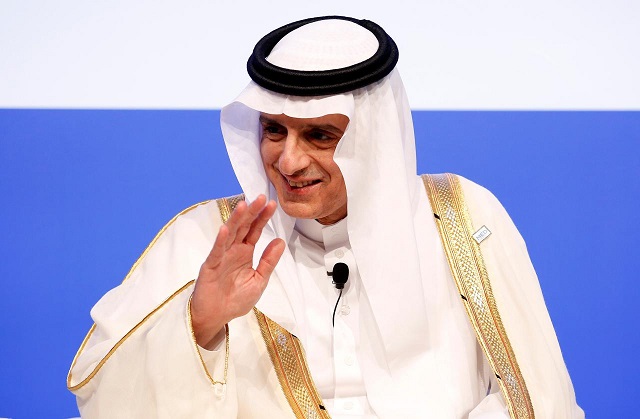 saudi foreign minister adel al jubeir gestures during the quot rome 2017 med mediterranean dialogues quot in rome italy december 1 2017 photo reuters