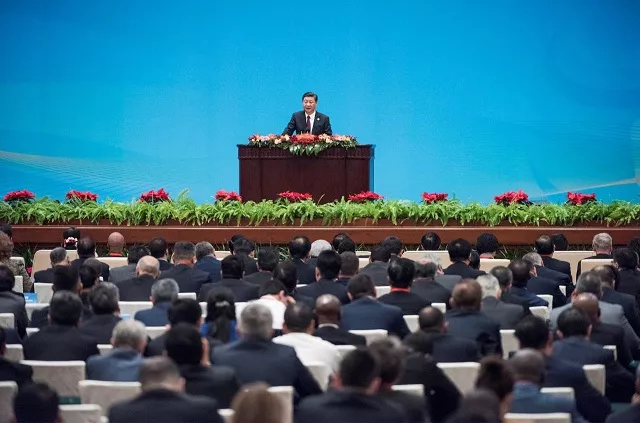 china 039 s president xi jinping speaks at the opening ceremony of the quot cpc in dialogue with world political parties quot high level meeting at the great hall of the people in beijing china december 1 2017 photo reuters china 039 s president xi jinping speaks at the opening ceremony of the quot cpc in dialogue with world political parties quot high level meeting at the great hall of the people in beijing china december 1 2017 photo reuters