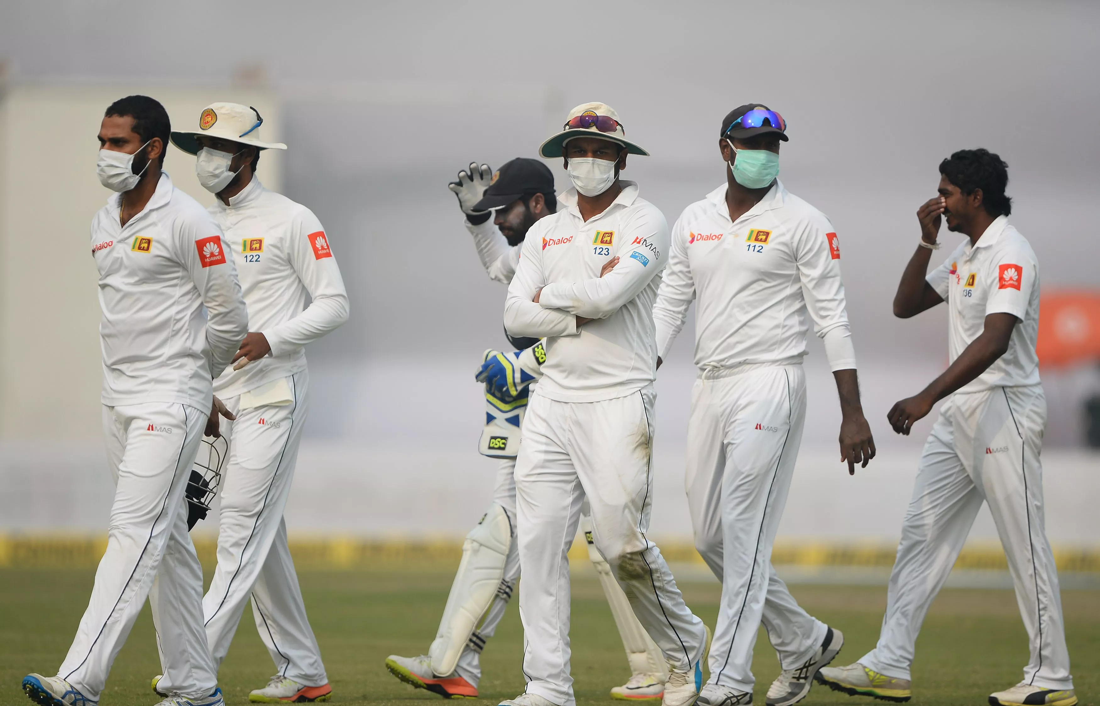 upstaged kohli cracked a career best 243 but his feat was overshadowed on the second day after sri lanka complained about air pollution in the indian capital halting play three times photo afp upstaged kohli cracked a career best 243 but his feat was overshadowed on the second day after sri lanka complained about air pollution in the indian capital halting play three times photo afp