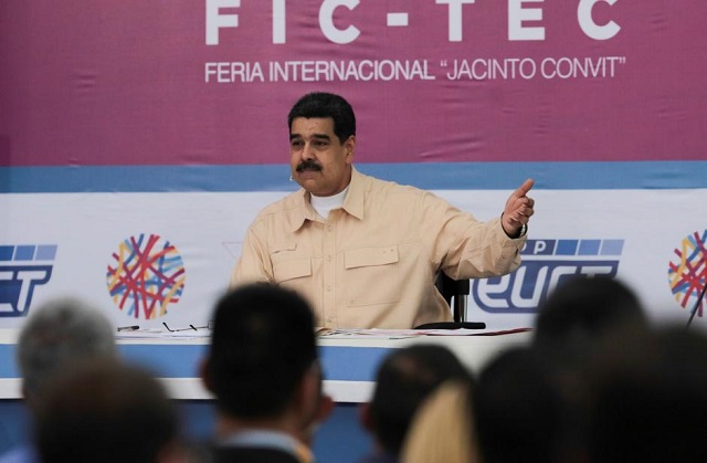 venezuela 039 s president nicolas maduro speaks during his weekly radio and tv broadcast quot los domingos con maduro quot the sundays with maduro in caracas venezuela december 3 2017 photo via reuters