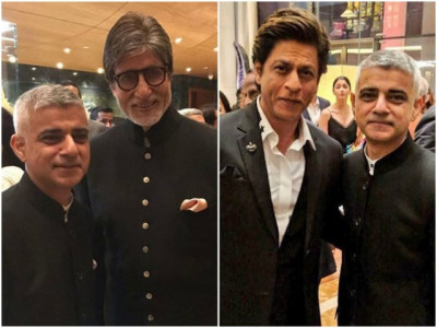 mayor of london sadiq khan parties bollywood style in mumbai