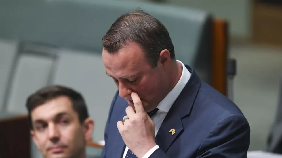 a lawmaker from australia s conservative ruling party proposed to his gay partner in parliament photo afp a lawmaker from australia s conservative ruling party proposed to his gay partner in parliament photo afp