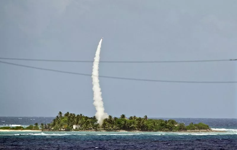 a patriot advanced capability 3 pac 3 interceptor missile being launched during a test in the pacific in 2012 photo afp a patriot advanced capability 3 pac 3 interceptor missile being launched during a test in the pacific in 2012 photo afp