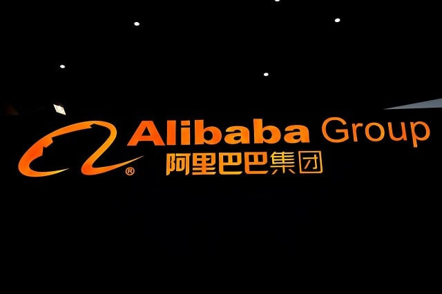 a sign of alibaba group is seen during the fourth world internet conference in wuzhen zhejiang province china december 3 2017 photo reuters a sign of alibaba group is seen during the fourth world internet conference in wuzhen zhejiang province china december 3 2017 photo reuters