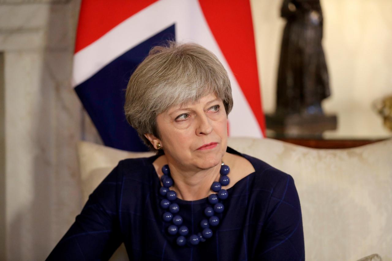 britain 039 s prime minister theresa may photo reuters