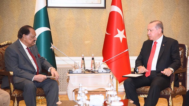 president mamnoon hussain with turkish president erdogan photo ptv