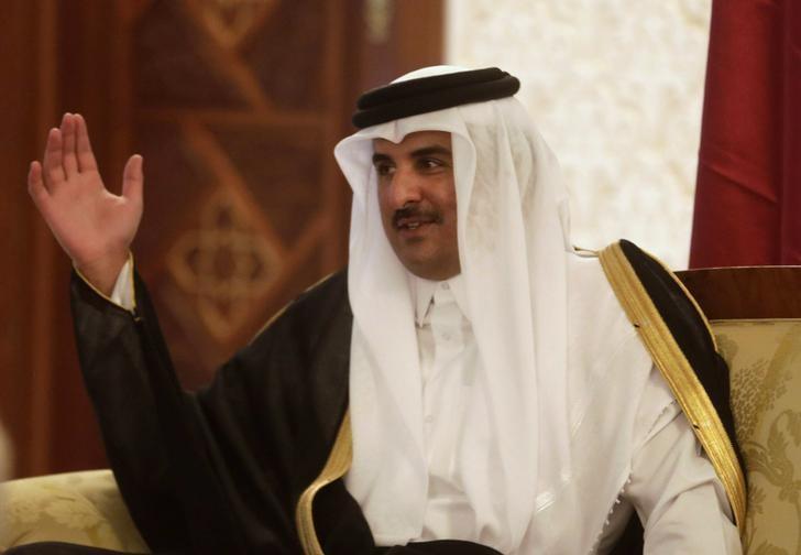 qatar 039 s emir hamad al thani photo reuters