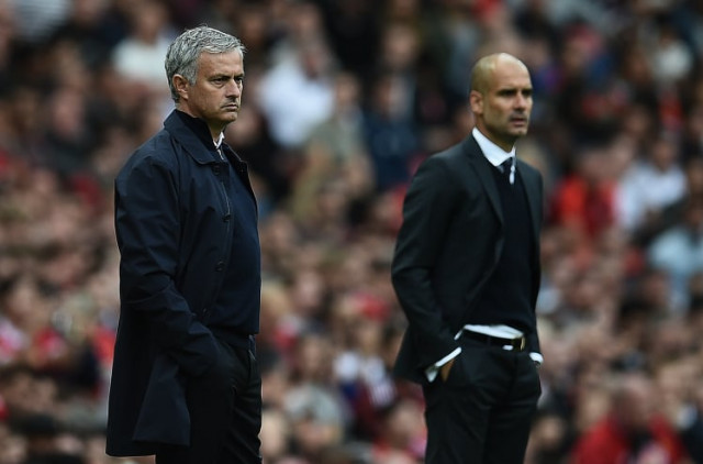 mourinho will surely set up his united side to play on the counter in a bid to foil guardiola s free flowing style of football photo afp mourinho will surely set up his united side to play on the counter in a bid to foil guardiola s free flowing style of football photo afp