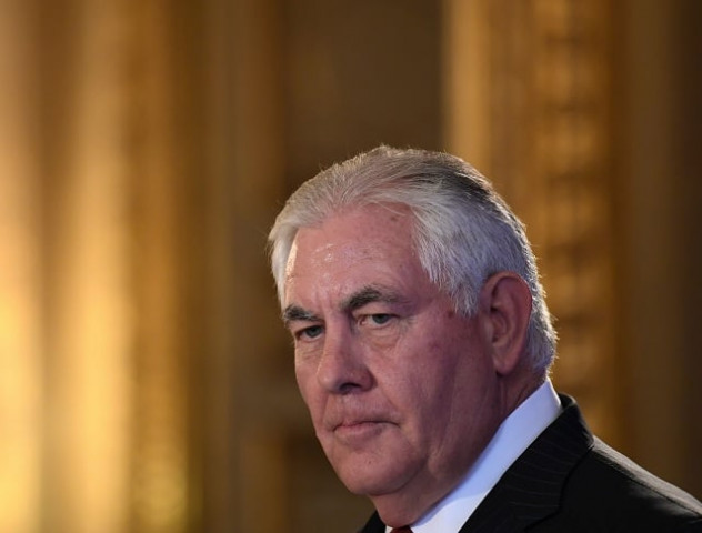 us secretary of state rex tillerson speaks during a press conference on december 8 2017 in paris photo afp us secretary of state rex tillerson speaks during a press conference on december 8 2017 in paris photo afp