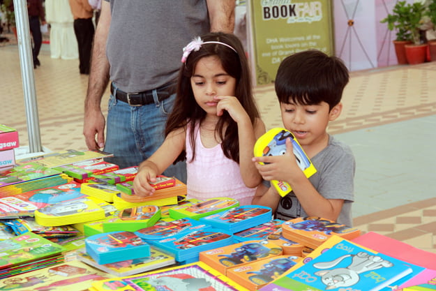 books available at the exhibition spanned all genres from fiction drama satire action and adventure to romance mystery and biographies photo athar khan express