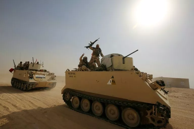 a final military operation was launched last month against the islamic state group in a vast desert region of western iraq photo afp a final military operation was launched last month against the islamic state group in a vast desert region of western iraq photo afp