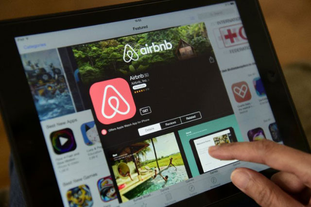 airbnb photo afp