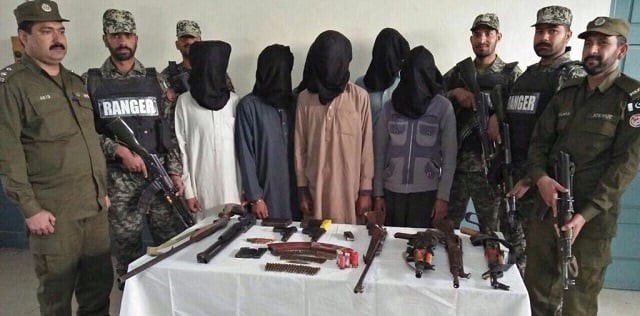 explosives anti personal mines detonators communications equipment as well as arms and ammunition was recovered from the militant photo ispr