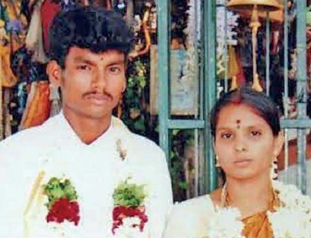 shankar and his wife kausalya were attacked by three people near a bus stand in broad day light in udumalpet on march 13 2016 photo file