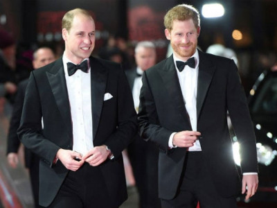 princes william and harry attend star wars london premiere princes william and harry attend star wars london premiere