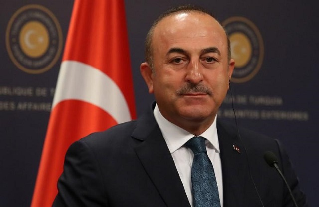 turkish foreign minister mevlut cavusoglu attends a news conference in ankara turkey october 24 2017 photo reuters