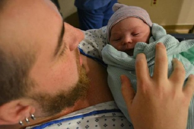 three months after grayson was born sullivan came out as transgender which he says felt like a tonne of bricks had been lifted photo courtesy kaci sullivan three months after grayson was born sullivan came out as transgender which he says felt like a tonne of bricks had been lifted photo courtesy kaci sullivan
