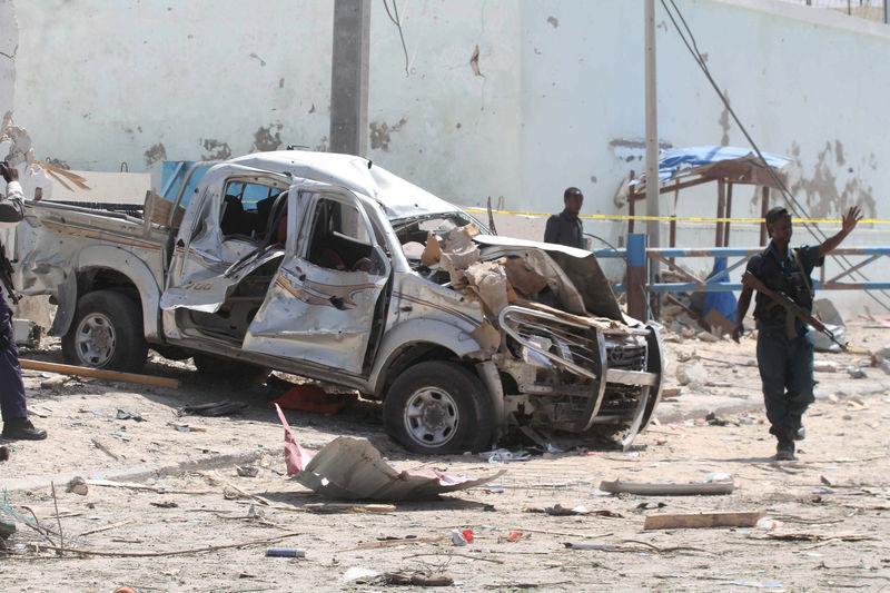15 killed in a suicide bombing in somalia 039 s capital photo reuters