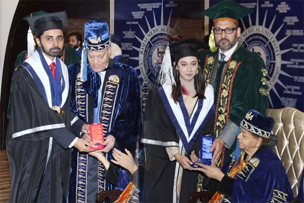 happy graduation around 1 500 students of other faculties received their degrees at the event while 83 students from different departments were awarded gold medals photo courtesy baqai medical university happy graduation around 1 500 students of other faculties received their degrees at the event while 83 students from different departments were awarded gold medals photo courtesy baqai medical university