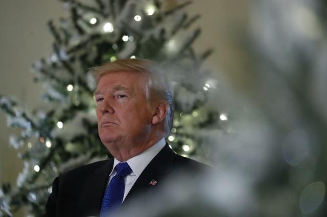 us president donald trump delivers a speech on tax reform legislation at the white house in washington u s december 13 2017 photo reuters