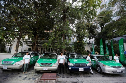 ride hailing firm grab launches services in cambodia ride hailing firm grab launches services in cambodia