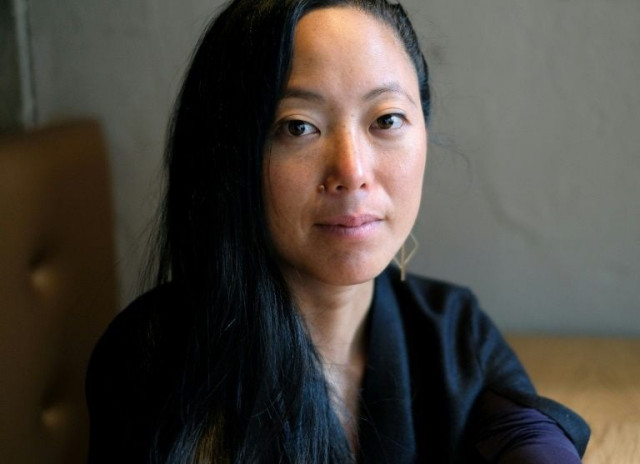 peruvian composer and performer pauchi sasaki has developed a speaker dress a shoulder to knee wall of 100 speakers the size found on shelf stereos and made it an instrument itself photo afp peruvian composer and performer pauchi sasaki has developed a speaker dress a shoulder to knee wall of 100 speakers the size found on shelf stereos and made it an instrument itself photo afp