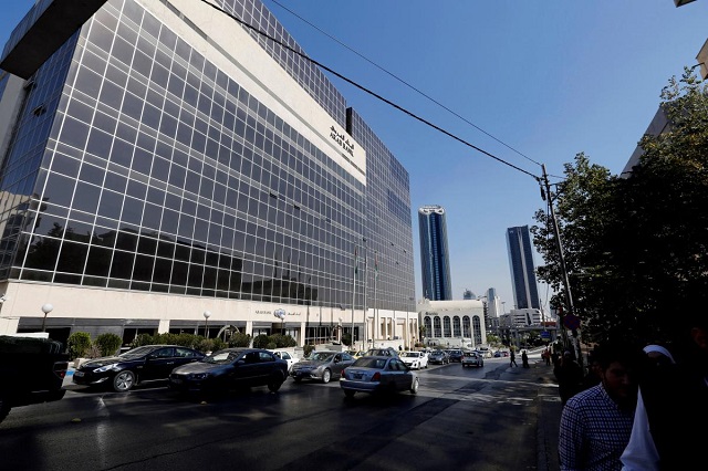 file photo a general view of the arab bank in amman jordan october 25 2017 photo reuters