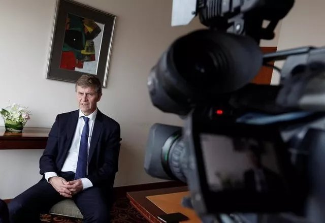 file photo erik solheim executive director of the un environment programme unep speaks during an interview with reuters in jakarta indonesia december 14 2016 photo reuters file photo erik solheim executive director of the un environment programme unep speaks during an interview with reuters in jakarta indonesia december 14 2016 photo reuters