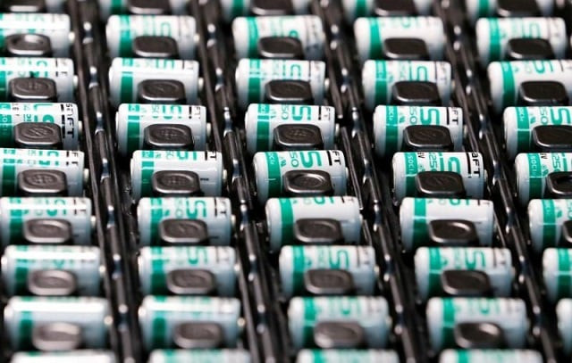 lithium ion batteries are pictured at the production site of saft groupe battery specialists in poitiers france october 5 2017 photo reuters lithium ion batteries are pictured at the production site of saft groupe battery specialists in poitiers france october 5 2017 photo reuters