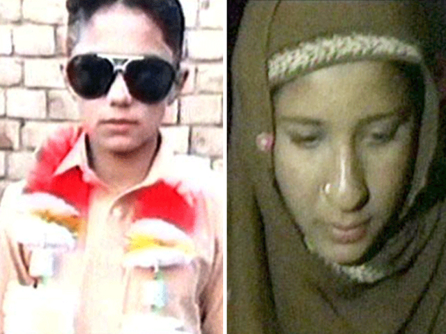 21 year old mehwish was forced to tie the knot with her 10 year old cousin allah ditta in pindi bhattian photo express screengrab