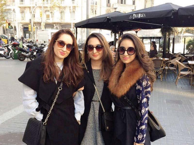 it runs in the family nandana mahvesh andmehmoona bashar