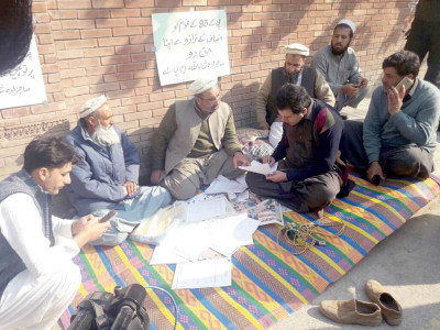 ppp lawmaker stages sit in outside lg office ppp lawmaker stages sit in outside lg office