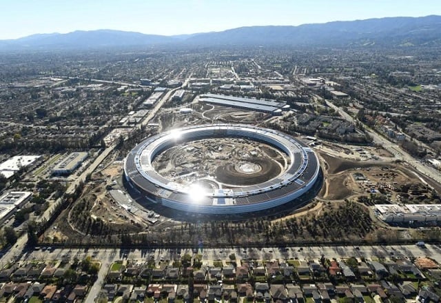 the apple campus 2 is seen under construction in cupertino california in this aerial photo taken january 13 2017 photo reuters