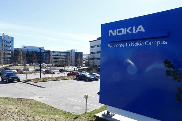 a nokia sign is seen at the company 039 s headquarters in espoo finland may 5 2017 photo reuters