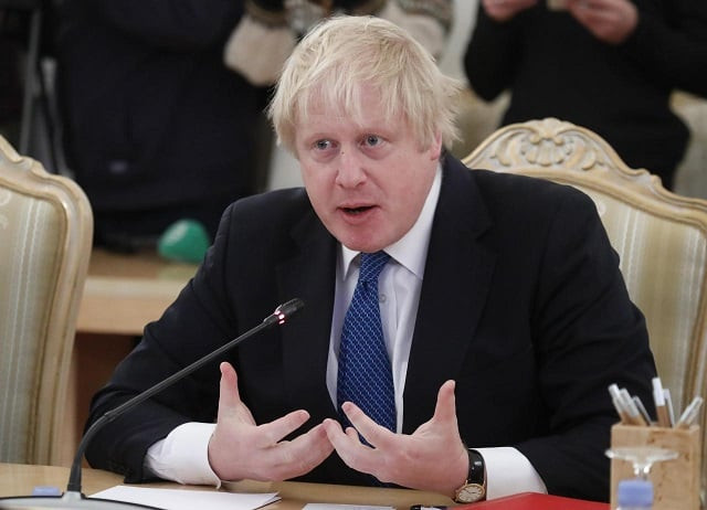 british foreign secretary boris johnson speaks with russian foreign minister sergei lavrov during a meeting in moscow russia december 22 2017 photo reuters british foreign secretary boris johnson speaks with russian foreign minister sergei lavrov during a meeting in moscow russia december 22 2017 photo reuters