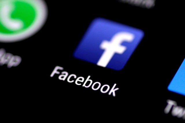 the facebook application is seen on a phone screen august 3 2017 photo reuters the facebook application is seen on a phone screen august 3 2017 photo reuters