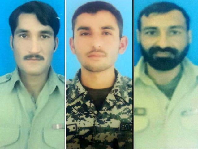 the martyred soldiers of frontier corps photo ispr the martyred soldiers of frontier corps photo ispr