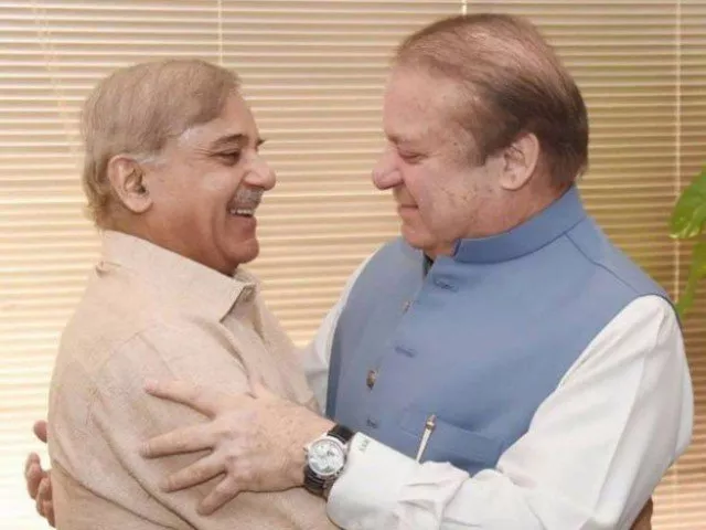 shehbaz sharif and nawaz sharif photo file shehbaz sharif and nawaz sharif photo file