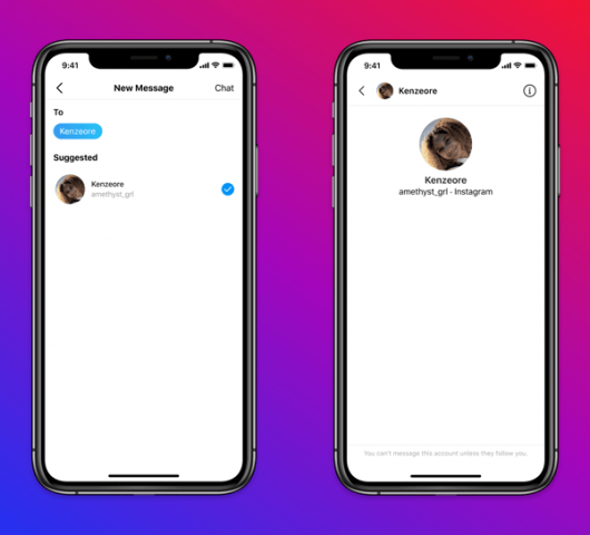 adults can no longer dm teens who don t follow them on instagram